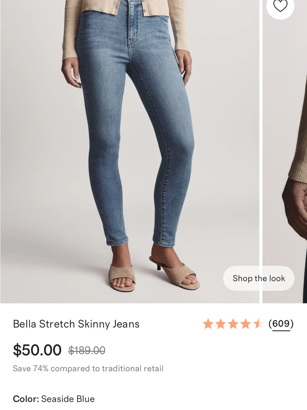 Quince Bella Stretch Skinny Jeans